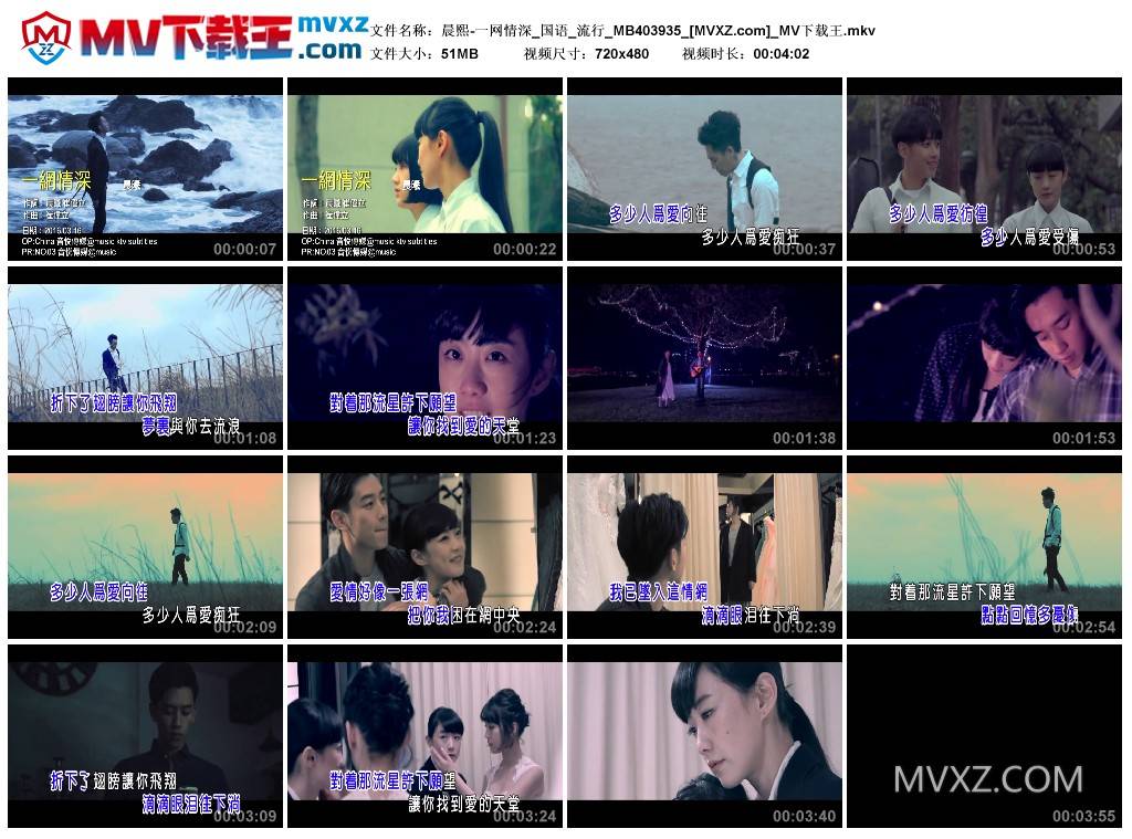 晨熙-一网情深_国语_流行_MB403935